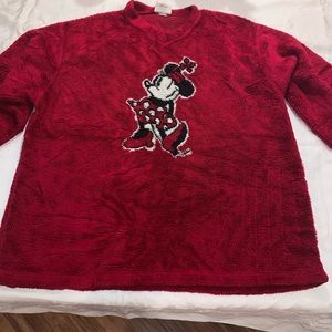 Vintage Minnie‎ Mouse Hybrid Holiday Sweater large